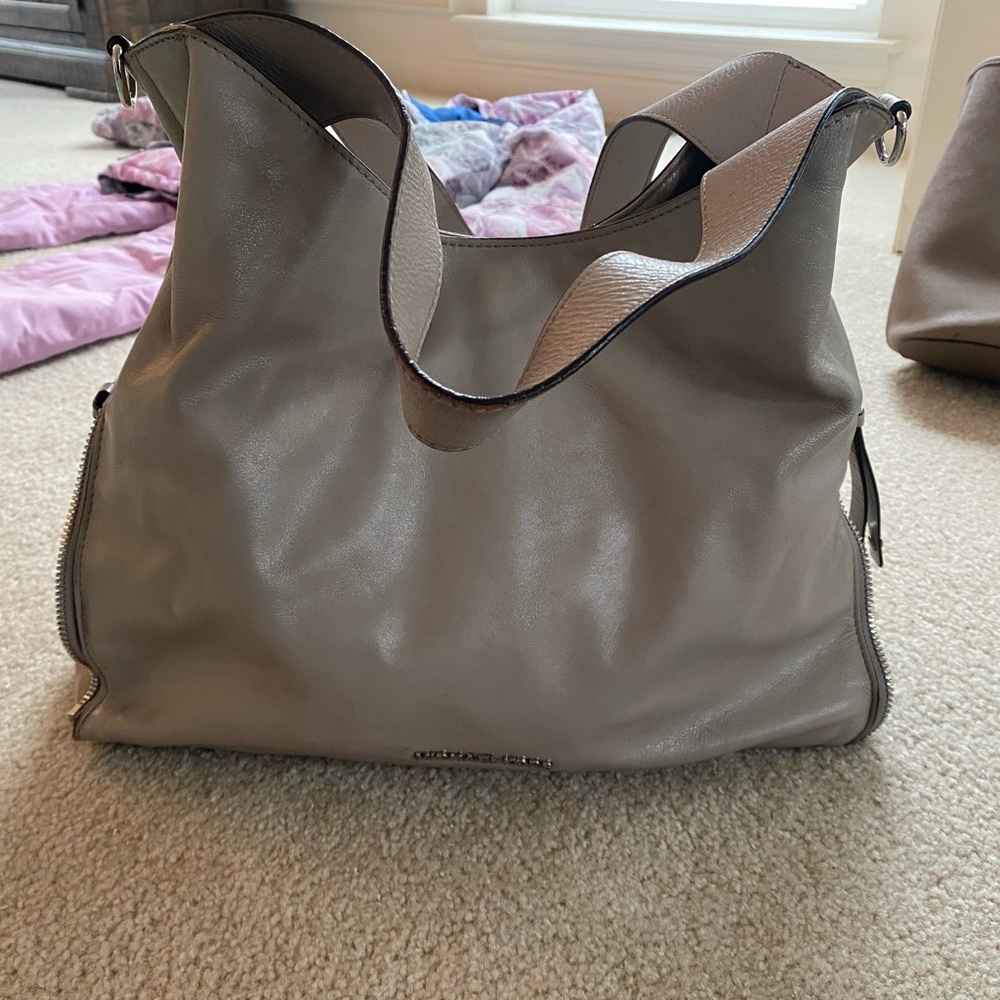 Grey Michael Kors handbag